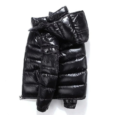 New Hooded Down Men Trend Solid Color Short Winter | SAMAG