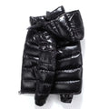 High Quality New Hooded Down Men Trend Solid Color Short Winter Hooded Jackets Coat Windproof Thickened Warm Long Sleeve Parkas
