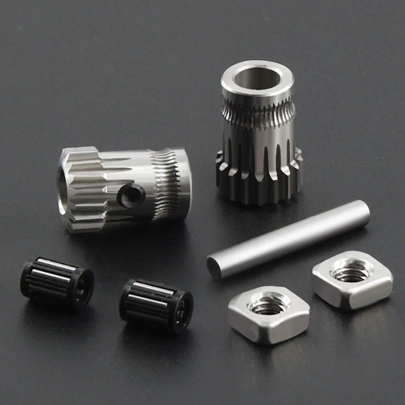 BMG Extruder Kit Dual Drive Gear Hardened Steel Upgrade - Visuel 8 | SAMAG