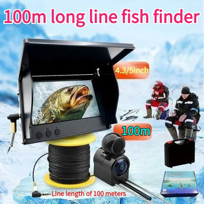 4.3/5 Inch Turbid Water Visible 100m Line Length Fish | SAMAG