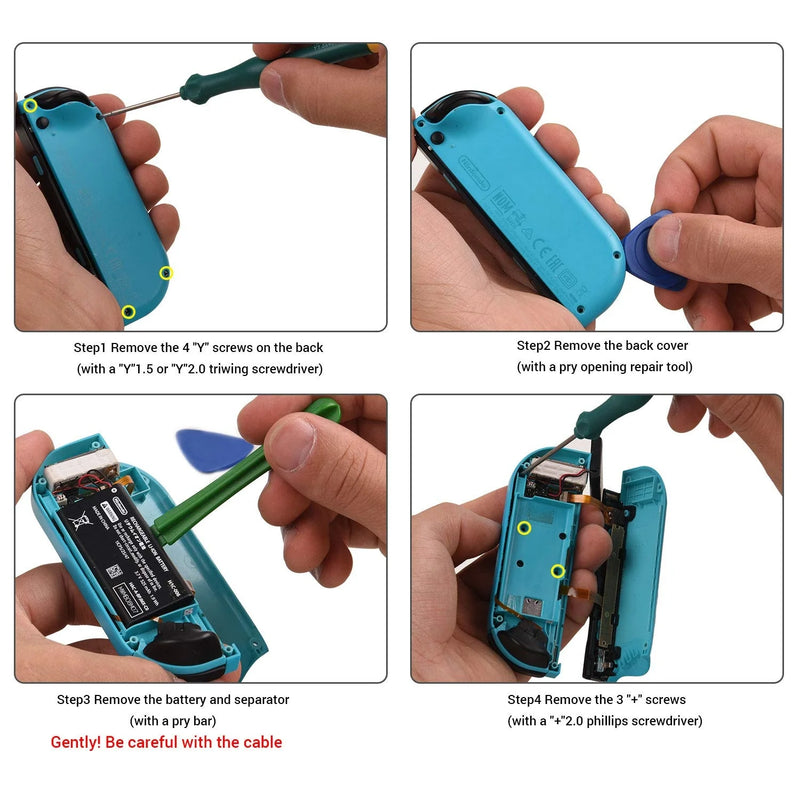 Joycon Joystick Replacement for Switch /Switch Lite /Switch OLED Left Right Controller Repair Parts 3D Analog Thumb Stick