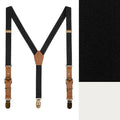 Suspenders for Boys Girls 2cm Y - back 3 Clips Adjustable Elastic Trouser Braces Belt for Kids Fashion - Visuel 2 | SAMAG