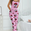 Women's 2-piece Disney Minnie Bow Cute Cartoon Pattern | SAMAG