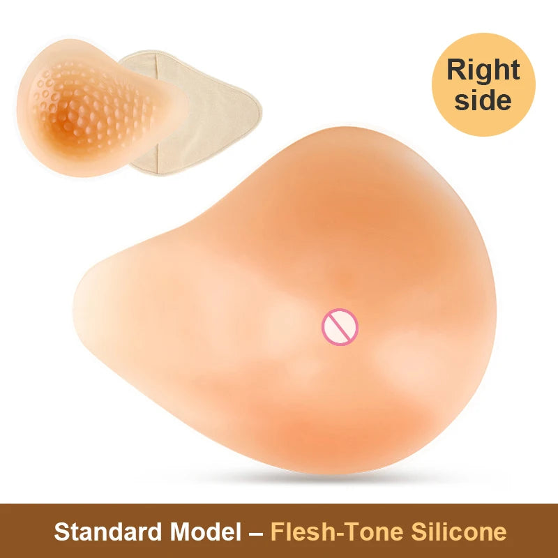 LERVANLA Particle Massage Silicone Fake Boobs Mastectomy Underarm Compensate For Breast Prosthesis Enhancement Inserts