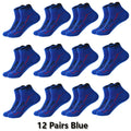 12 Pairs Summer Socks Men's Ankle Running Sports Mesh | SAMAG