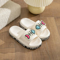Casual Women's Slippers Home Designer Summer Sandals Fashion Bathroom Platform Woman Shoes Elegant Indoor Outdoor Beach Slides