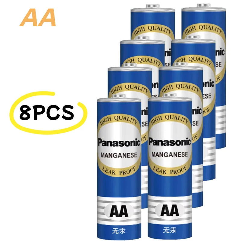 Original Panasonic AA AAA 1.5V Alkaline Batteries LR6 LR03 Long Lasting Leak Proof For Remote Control Toy Camera Flashlights Mou
