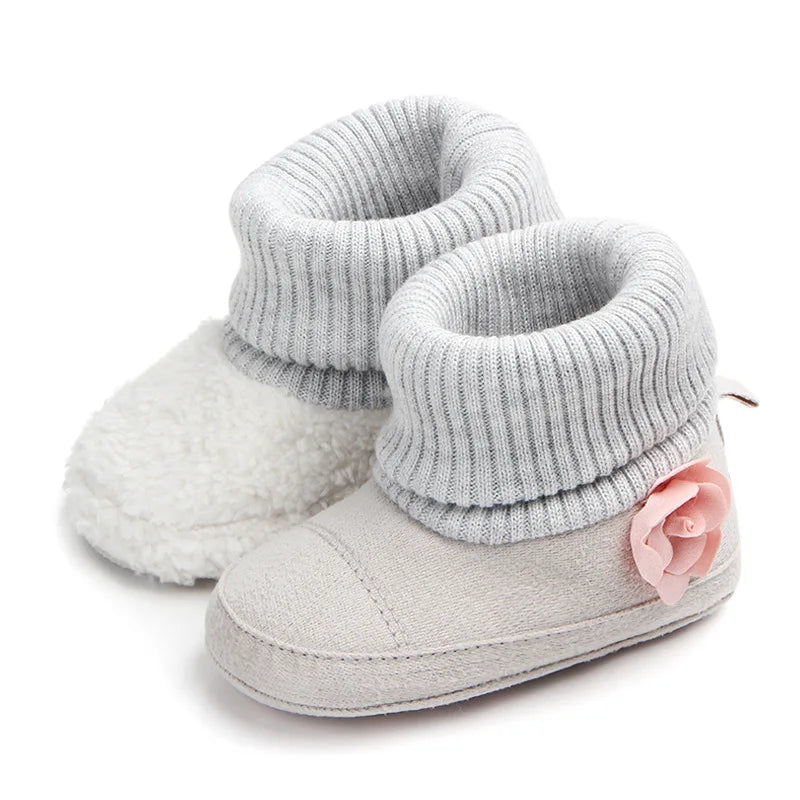 2024 New Fashion Baby Boots Soft Cotton Warm and Comfortable Classcial Style for Baby Boys and Girls 0-18 Months D0757 D0750