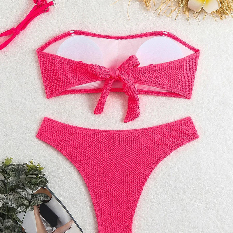 Sexy Women's Swimsuit Summer Bikini Two-piece Swimwear | SAMAG