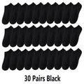 10/20/30 Pairs Unisex Comfort-Fit Ankle Socks Men Women | SAMAG