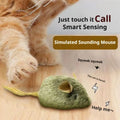 3PCS Mice Plush Cat Toy Simulation Mouse Automatic Chirping Interactive Mice Cat Toy Kitten Bite Resistance Toy Pet Supplies