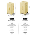 Mixi Large-Capacity Suitcase 24 26nch Checked in Rolling Wheels PC Luggage TSA Lock Trolley Case Travel Suitcases Trunk M9301
