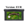 19 Styles GBA Game Cartridge Cards EUR & USA Version For Game Boy Advance GBA SP DS Lite Vintage Game Collection Gift