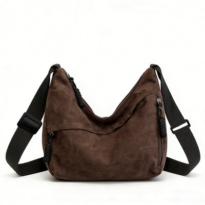Retro Large Capacity Hobo Bag for Women Casual Soft | SAMAG