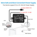 LoraTap Tuya Smart Life AC DC Garage Door Wireless Sensor Opener Controller USB Charger Remote Control by Google Home Alexa