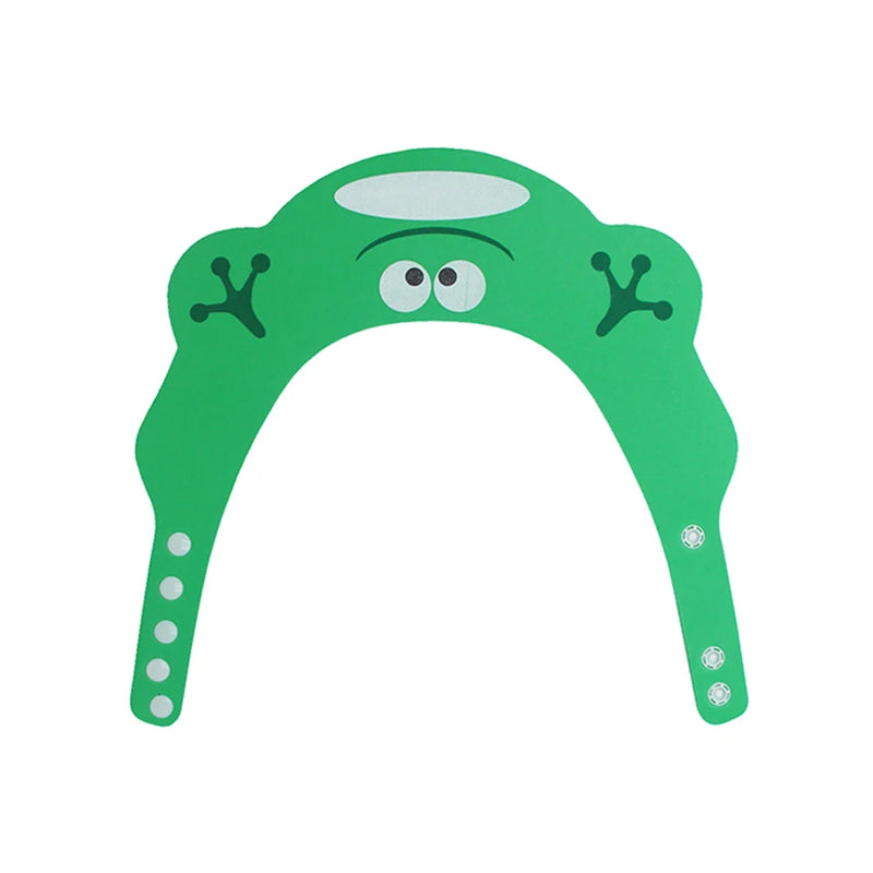 Cute Animal Shower Cap Safety Eye Protection Ear Protection Lightweight Cute Cartoon Baby Bath Protective Cap Shampoo Bath Care