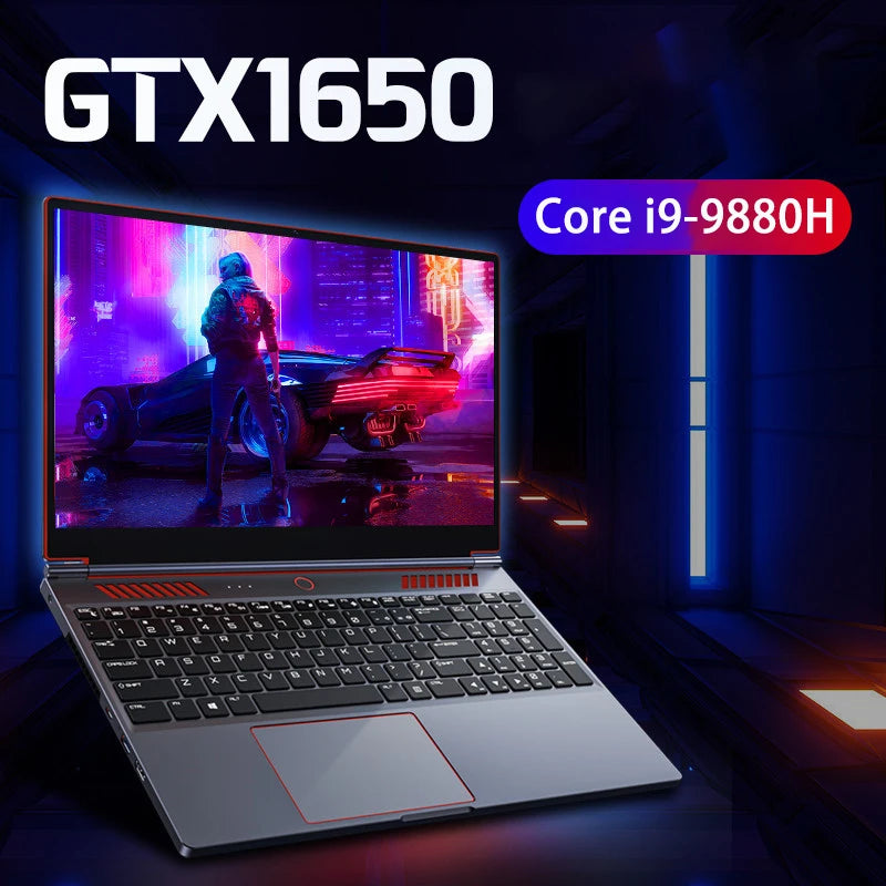 16.1 Inch S6 Gaming Laptop Intel Core i9-13900H RTX4050 6G i7-8750H GTX1650 4G Windows11 RAM Max 64GB DDR4 2TB SSD Fingerprint