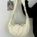 Fashion Hobo Bags Women Large-Capacity Crossbody Dumpling Bag Down Cotton Casual Simple And Versatile Shoulder Bag