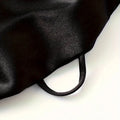 Comfortable Men's Black Satin Pajama Set V-Neck Long Sleeve Robe With Shorts Casual Sleepwear And Homewear For Summer Plus Size