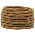 2 Pairs 4.5mm Diameter Round German Training Hiking Shoe Laces for Men and Women Heavy Duty Work Boots Shoelaces