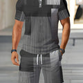Summer New Men's Polo Shirt Set - Street Casual Fashion | SAMAG