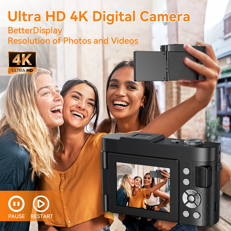 Digital Camera for Photography with 2.8" 180° Flip Screen - Visuel 6 | SAMAG
