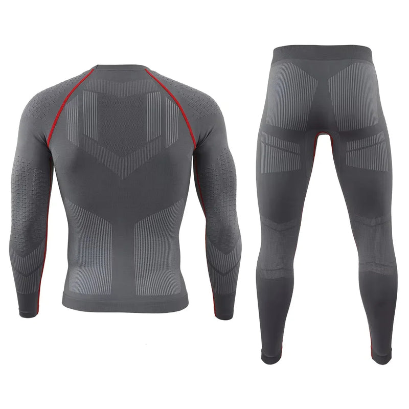 Men Sports Tactical Underwear Sets Fitness Running Tracksuits Breathable Quick Drying Clothing Sweatwicking Sports Clothing