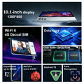 4000mAh Battery Tablet PC, 8GB+256GB Storage, HD Camera, Android 15 OS for Entertainment & Business