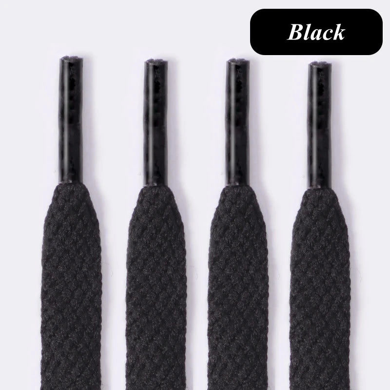 Flat AF1 Sneakers Shoelaces Canvas Basketball Shoelace Black White Color Classic Shoes laces 36colors Shoe Lace Accessories