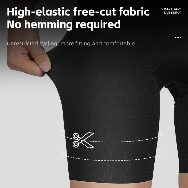 WEST BIKING Men Cycling Shorts With Pockets Anti Slip 4-Way Stretch Sponge Pad Men's Shorts Quick Dry Soft Gravel Women's Shorts