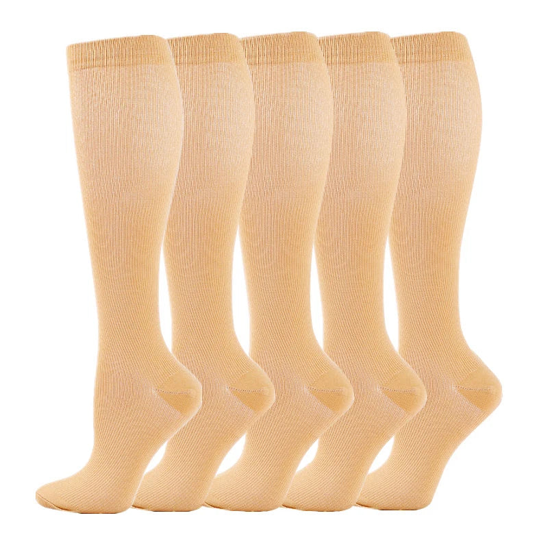 5 Pairs Compression Socks Men's Medical Varicose Veins | SAMAG