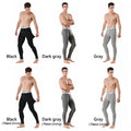 Men's Thermal Underwear Pants Winter Thick Fleece Lined Long Johns Warm Leggings Base Layer Bottoms