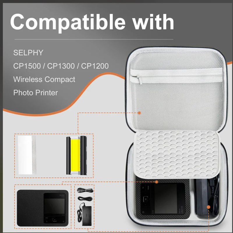 Photo Paper Cartridge Set Compatible For Canon Selphy CP1300 CP1500 CP1200 CP1000 Photo Printer KP-108IN KP-36IN Selphy Ink