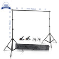 SH Photography Background Backdrop Stand Support Picture Canvas Frame System Kit With Carry Case For Muslin Photo Video Studio