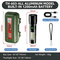 Mini Strong Light Flashlight Multifunctional Outdoor Zoom - View 6 | SAMAG