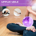 Small Pilates Ball High Pressure PVC Core Strengthening Yoga Exercise Ball Balance Endurance Posture Conditioning Multi-Use
