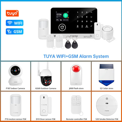 FUERS Tuya Smart WIFI GSM G03 DIY Alarm System Home | SAMAG