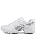 Men's Dance Sneakers Breathable Mesh Split Sole Modern Jazz Hip Hop Dance Shoes 602