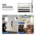 NEEWER Foldable Scrim Flag Kit, 5 In 1 Photography Flag Panel Lighting Reflector Diffuser Light Modifier Shaper For Soft