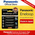 Genuine Panasonic Eneloop Pro AA 2600mAh 1.2V Ni-MH Pre-Charged Rechargeable Batteries for Camera Flashlight Toys