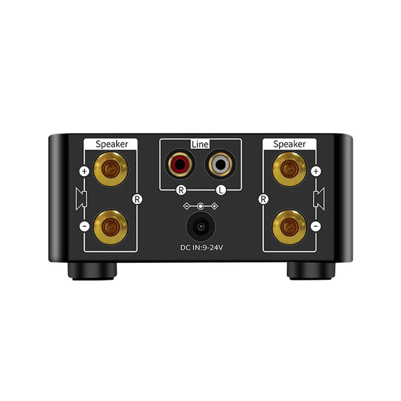 HiFi Mini Amplifier Class D 50Wx2 CS8673E Digital Amplifier With Digital Display Bluetooth-compatible 5.0 AUX TF Home Theater