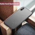 For iPhone X XR Case ZROTEVE Luxury Ultra Thin Frosted Hard PC Cover For Apple iphone XR XS Max iPhonex 10 iPhone10 Phone Cases