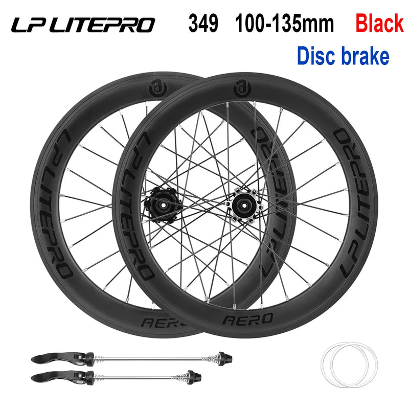 LP LITEPRO AERO Folding Bike Wheel Sets, 20 - inch 406/451 - View 26 | SAMAG