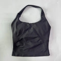1-2pcs Gym Set Women Backless Tank Tops High Waist Scrunch Seamless Shorts High Waist Yoga Leggings Workout Sets Gym Suit