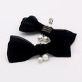 2Pcs/pack Shiny Rhinestone Shoe Clip Silk Flower Bowknot Shoe Decorations  Charm Buckle Wedding Brooch Bride Shoe Accessories