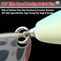 Mini VIB Fishing Lure With Rotating Spinning Metal Blade | SAMAG