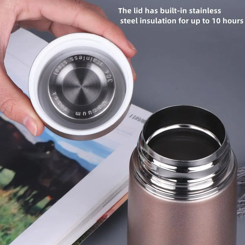 350ML Mini Cute Coffee Vacuum Flasks Thermos Stainless Steel Travel Drink Water Bottle Thermoses Cups and Mugs