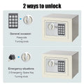 Anti - Theft Piggy Bank Key Lock Password Small Digital Safe Box Compact with Coin Slot Combination Security - View 4 | SAMAG