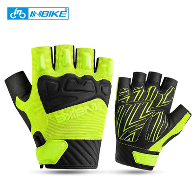 INBIKE Summer MTB Cycling Gloves Gel Padded Half Finger | SAMAG