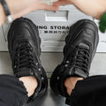 Shoes for Men High Quality Platform Sneaker Fashion High-top Leather Sports Men Shoes Thick-soled Casual Shoes Zapatillas Hombre